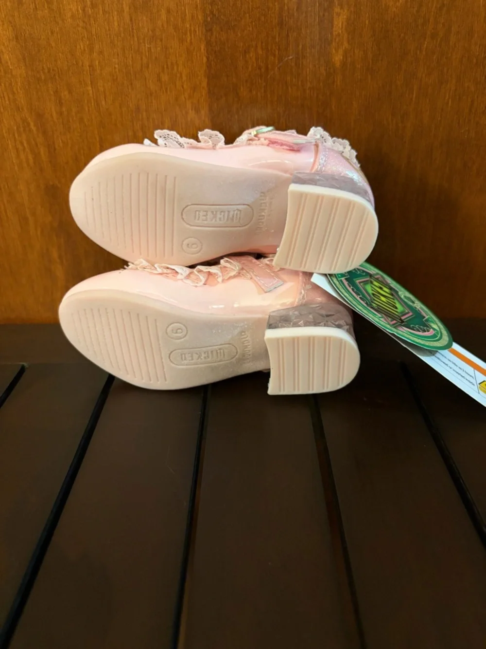 New Toddler 6 Wicked Pink Glinda light up heels